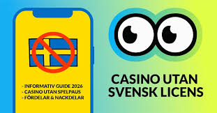 Utforska casinon utan svensk licens - En guide till spelupplevelser